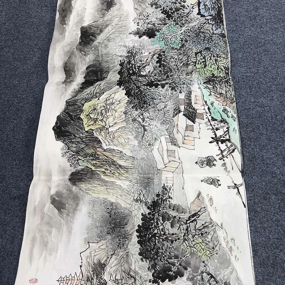 国画纯手绘作品欣赏