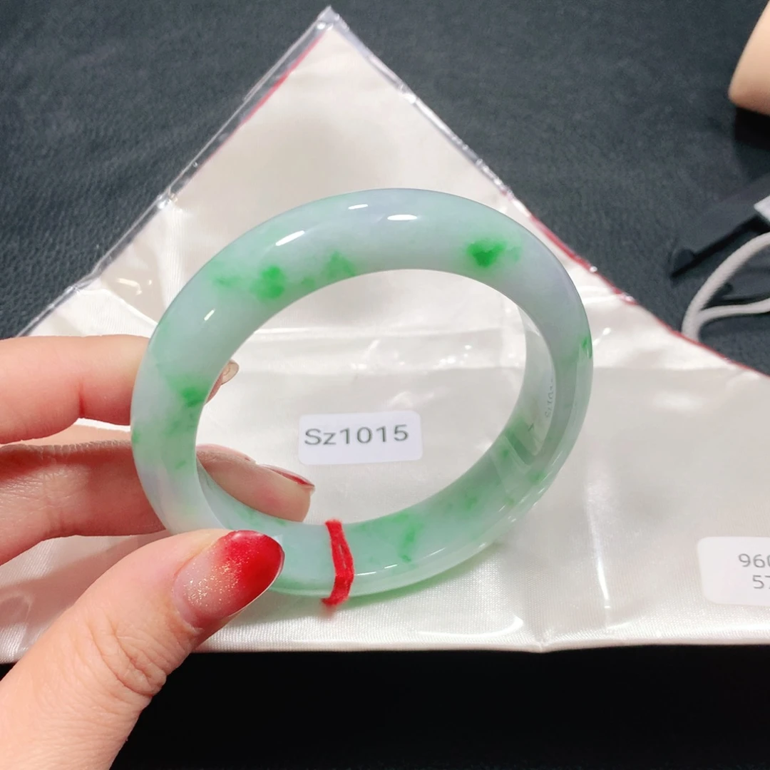 翡翠未镶嵌手镯轮胎Sz1015-03