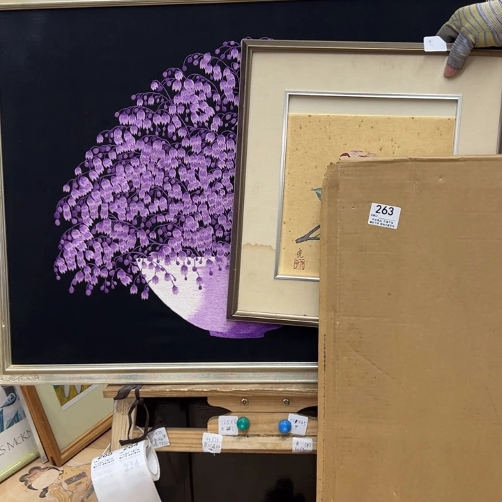 安***诚版画中古商品263哈哈哈