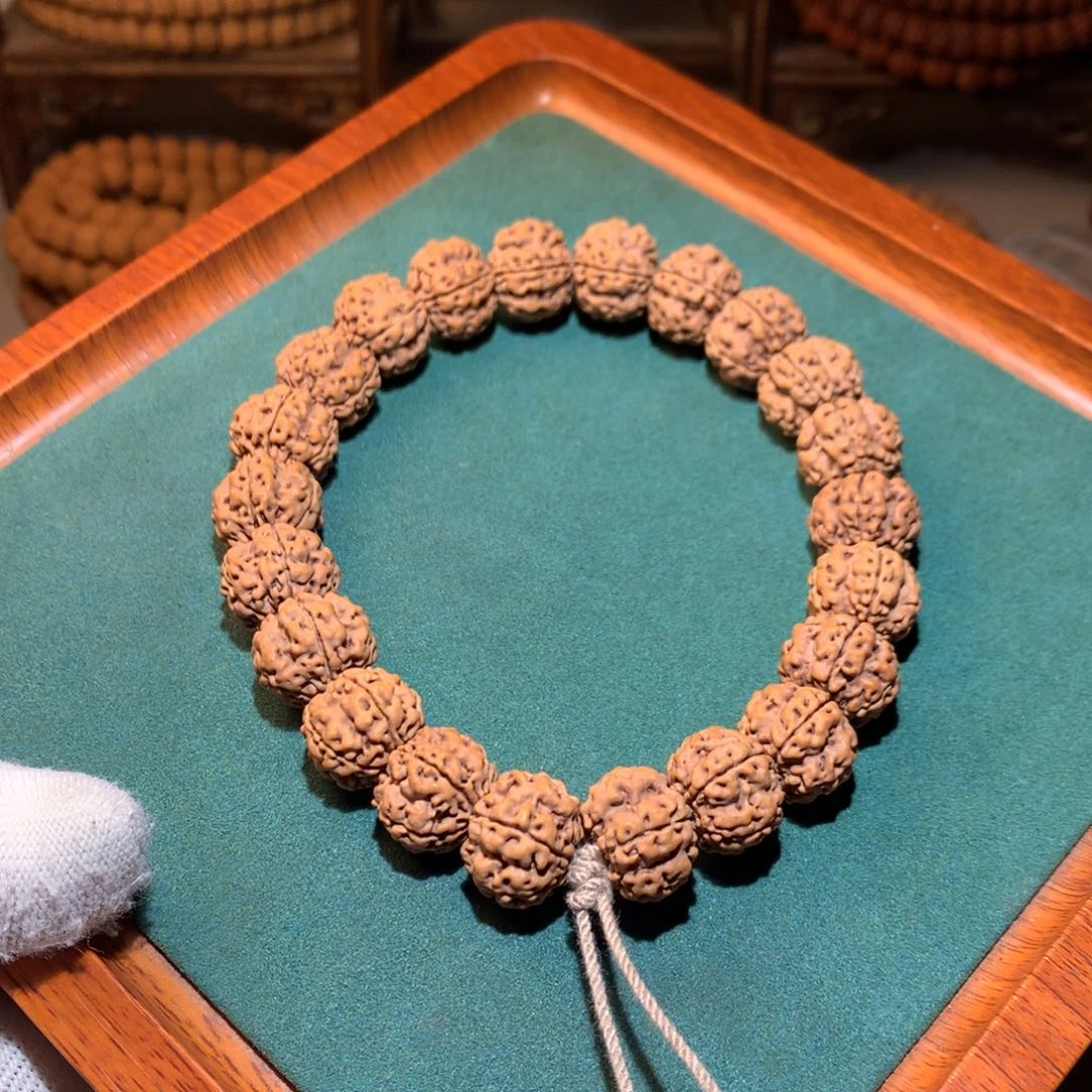 手串金刚菩提红方印15+