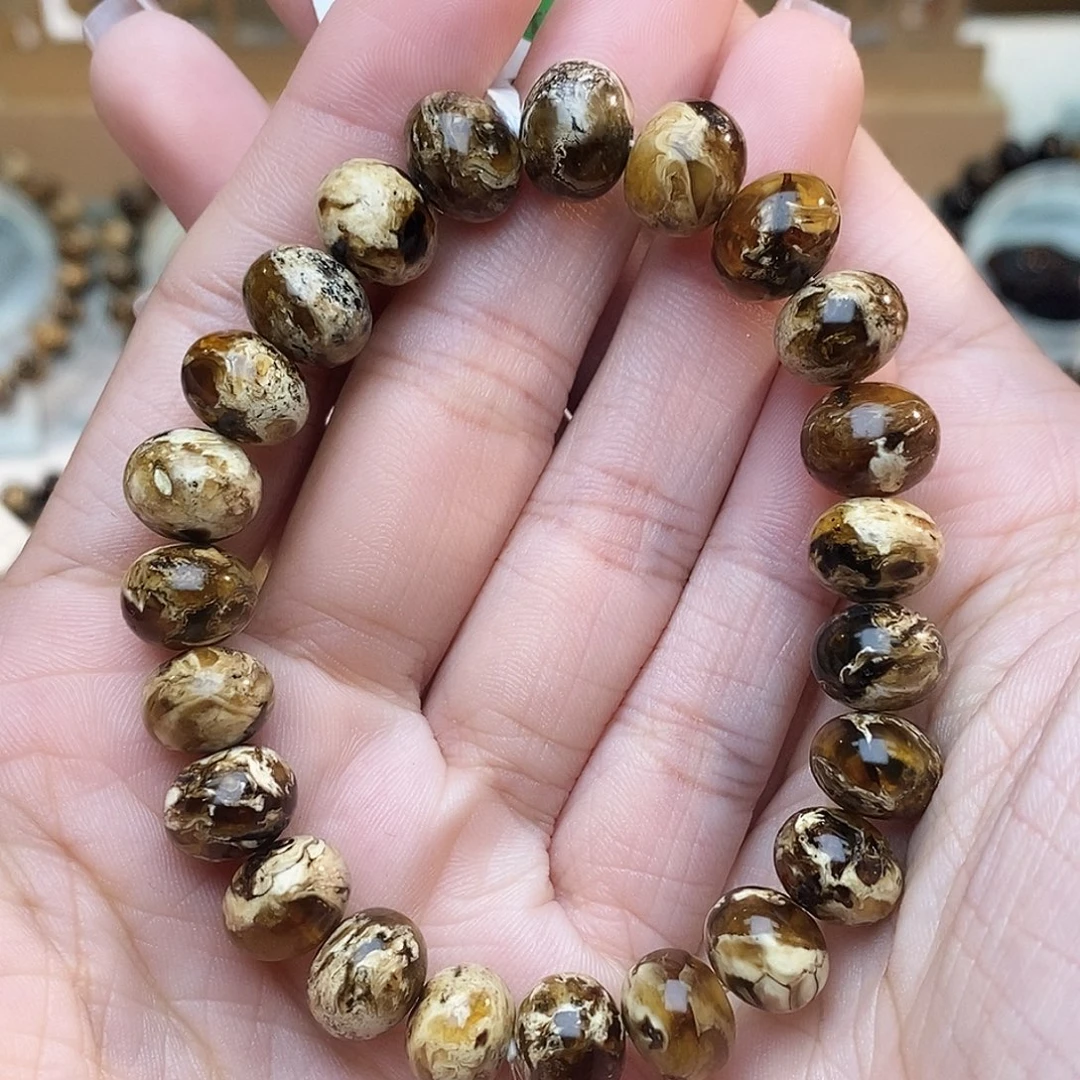 琥珀未镶嵌手链10➕