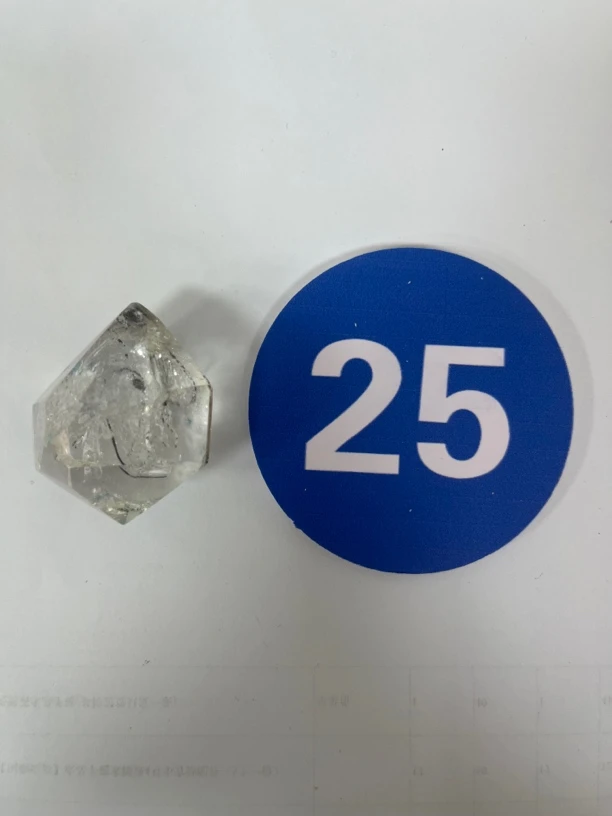 天然水晶闪灵水胆原石摆件-25