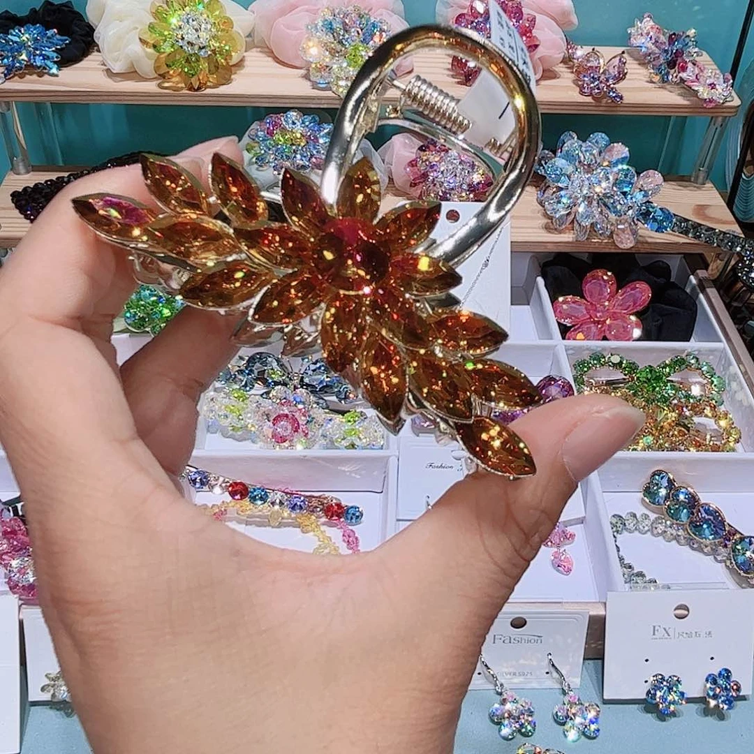 豪***贝布艺铁合金发夹固定