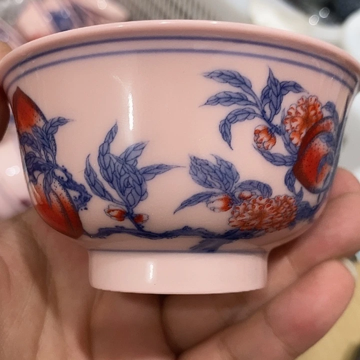 摆件景德镇陶瓷主人杯14556