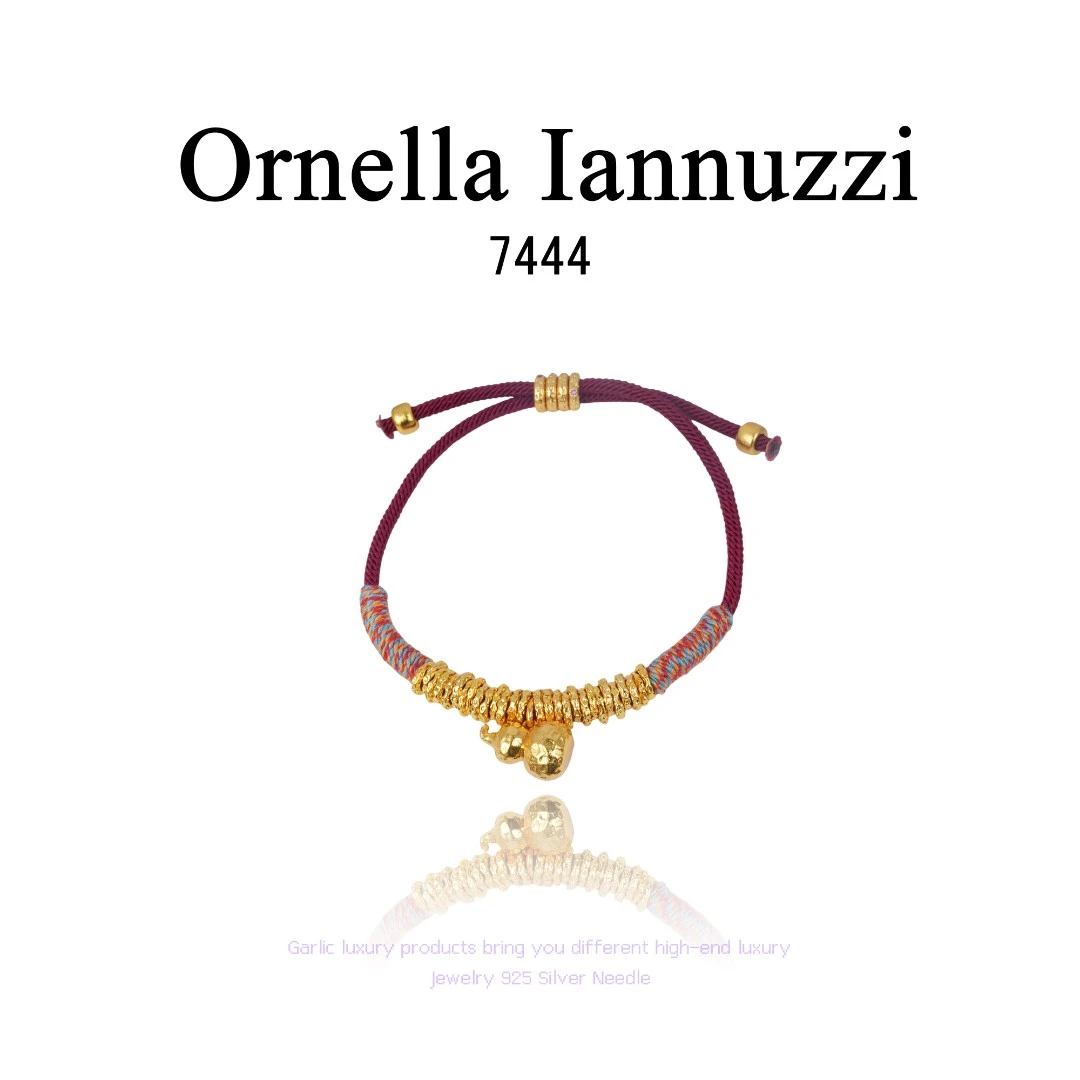 镀K金Ornella Iannuzzi手链~7444（24cm）