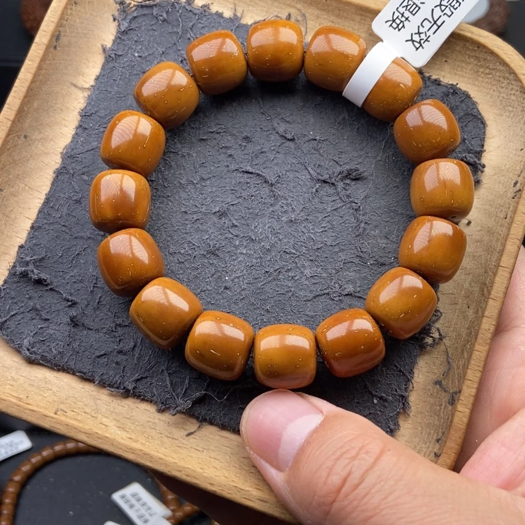紫金鼠手串14mm天花板黄金甲