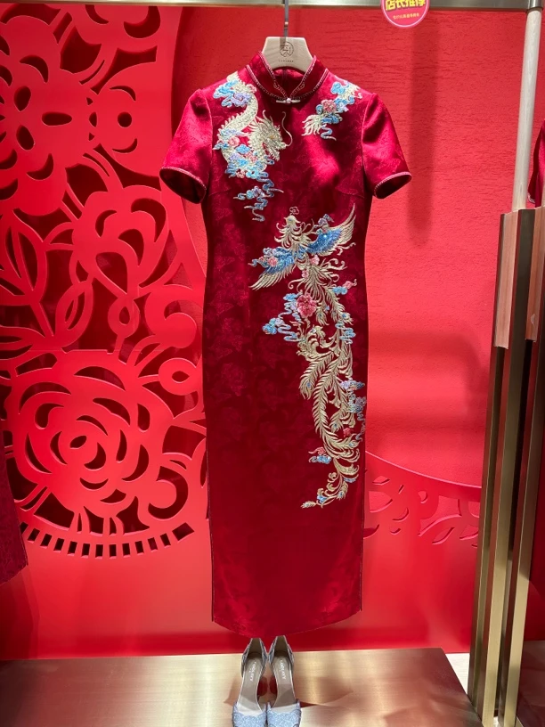 六礼喜妈妈 喜婆婆装 旗袍