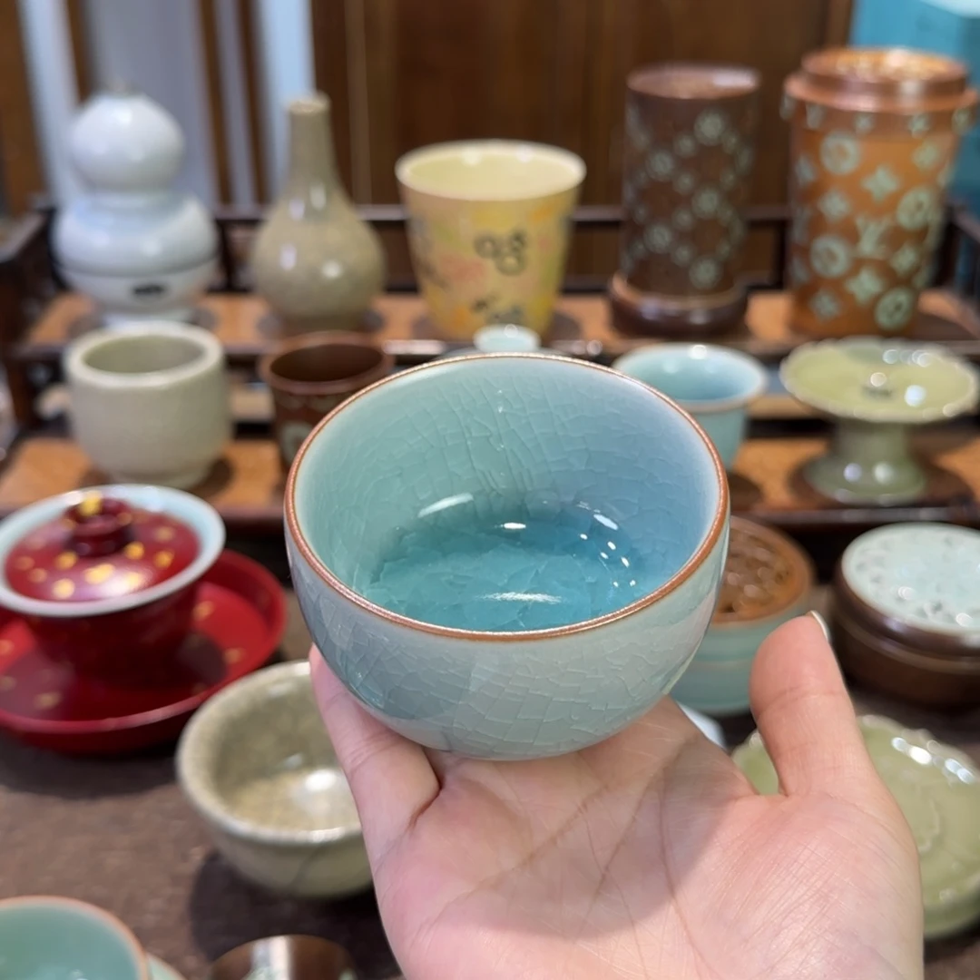 得***风龙泉青瓷小满青瓷