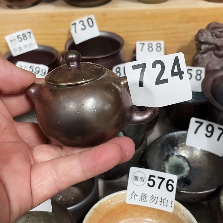 摆件柴烧纯手工724
