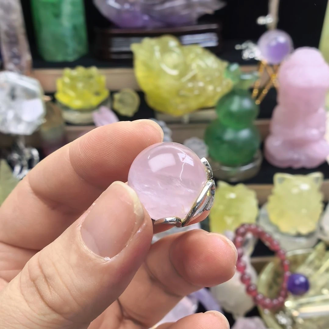 可***、水晶摆件未镶嵌水晶摆件微瑕