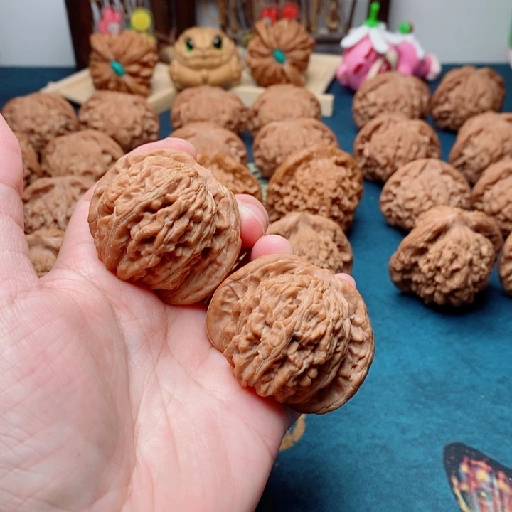 文玩核桃把件四座楼44