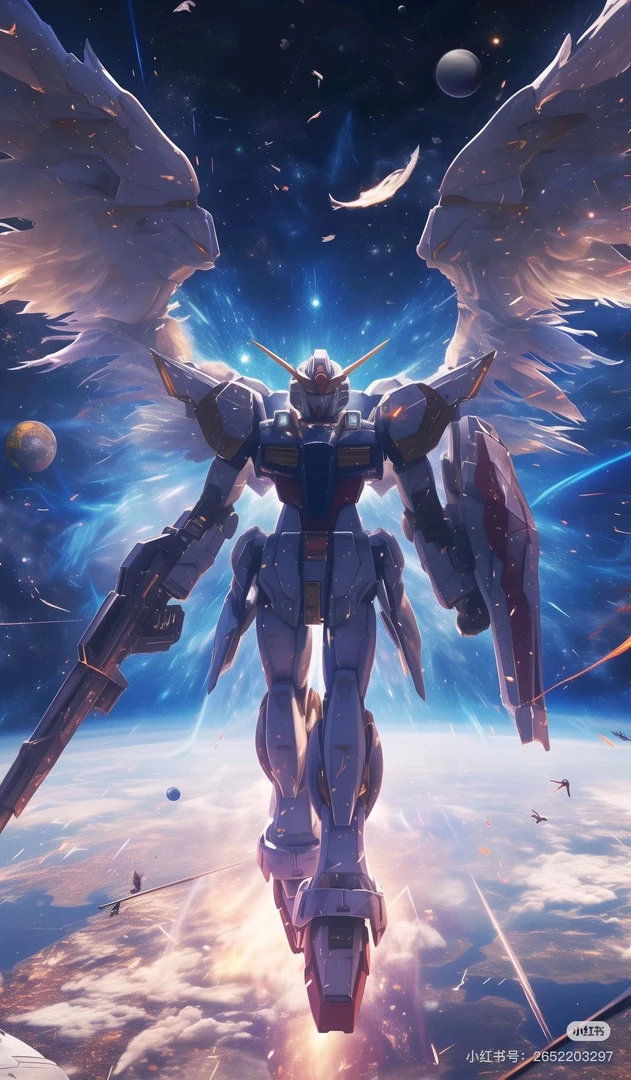 星辰机甲—手工定制高达周边小礼盒