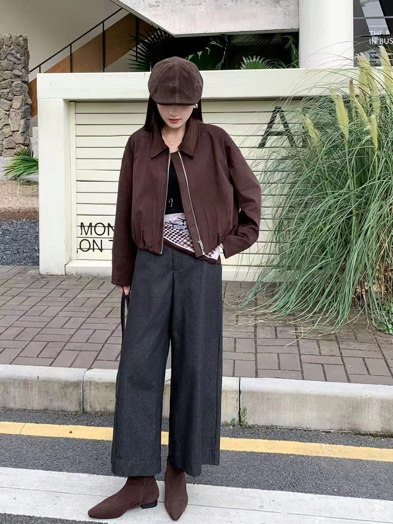 ～幂幂款·高腰外套～衣长约51左右