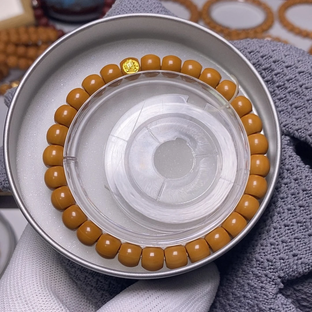 手串猴头核桃金标直切8左右35号