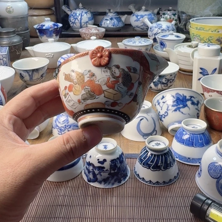 青花杯子茶具系列