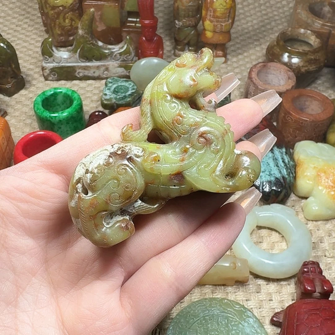 白玉菩提吊坠挂件