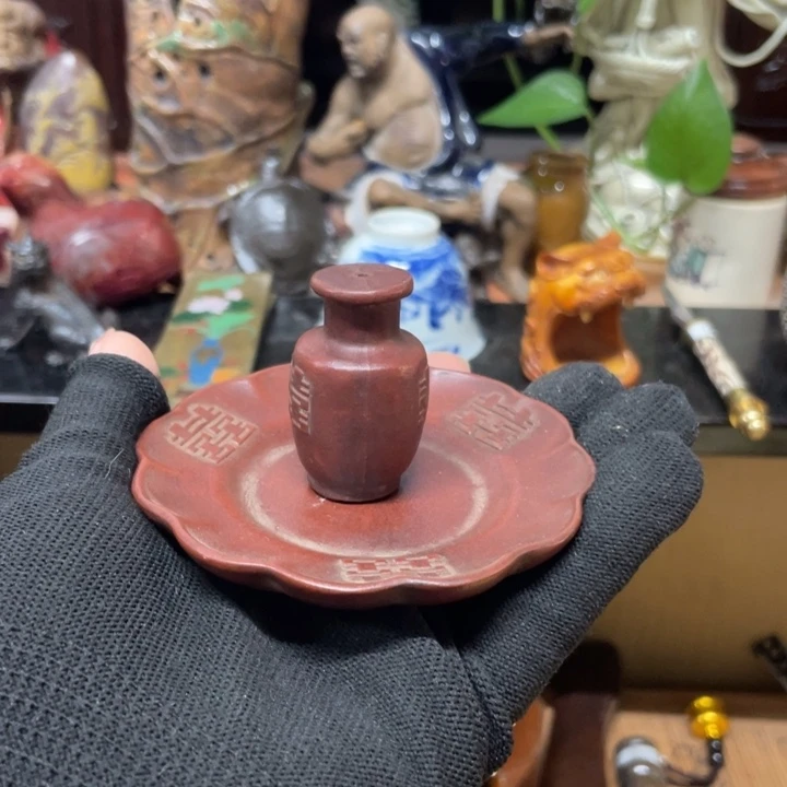 紫砂心中有玫瑰不赏路边花