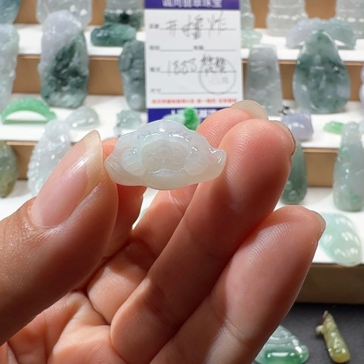 翡翠未镶嵌项链翡翠