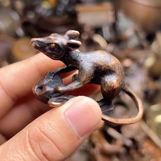 铜制文玩把玩物件