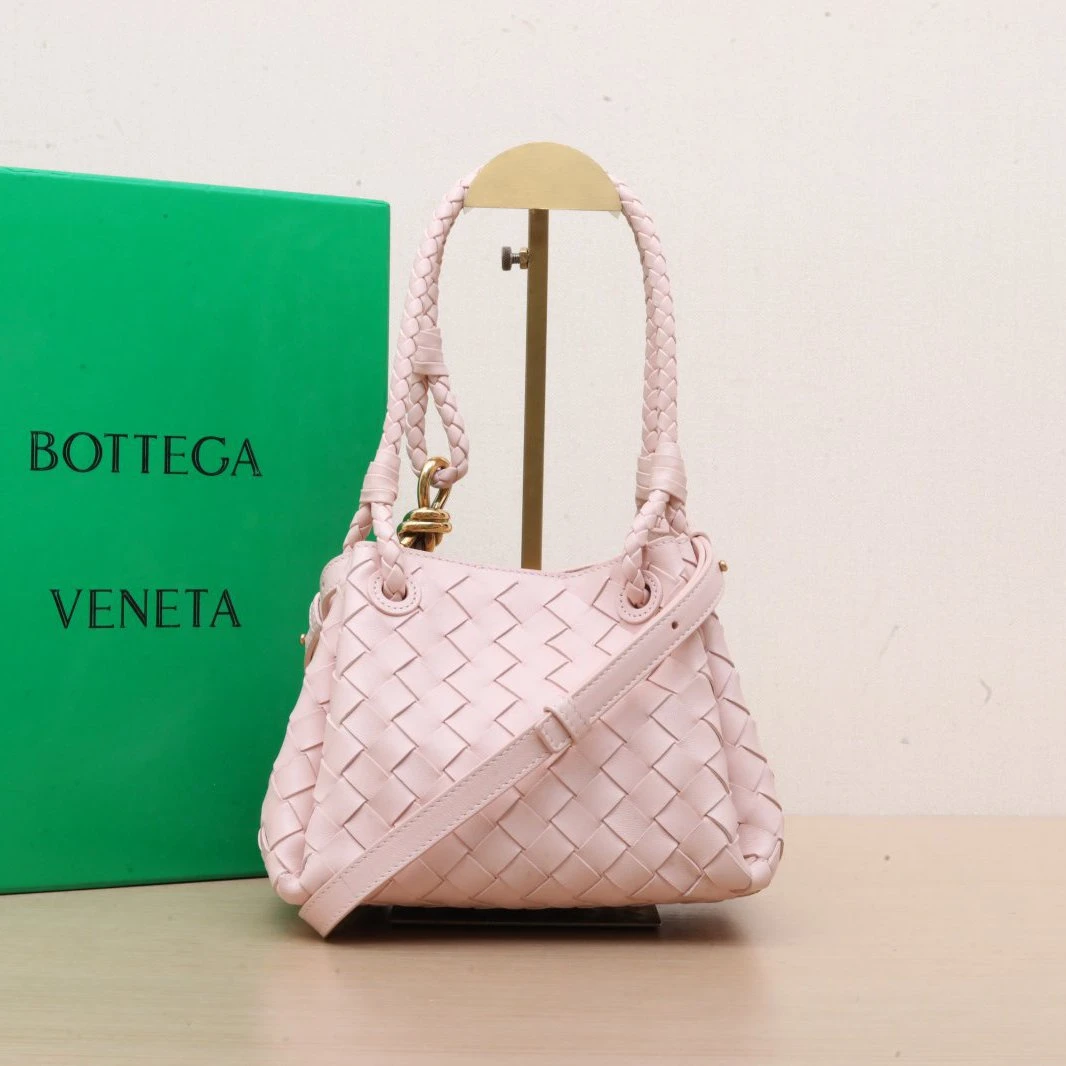 99新 BOTTEGA VENETA/葆蝶家 小花6枫降落伞包 磁扣开合小号 20cm