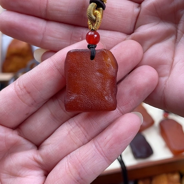 蜜蜡项链未镶嵌4.9克