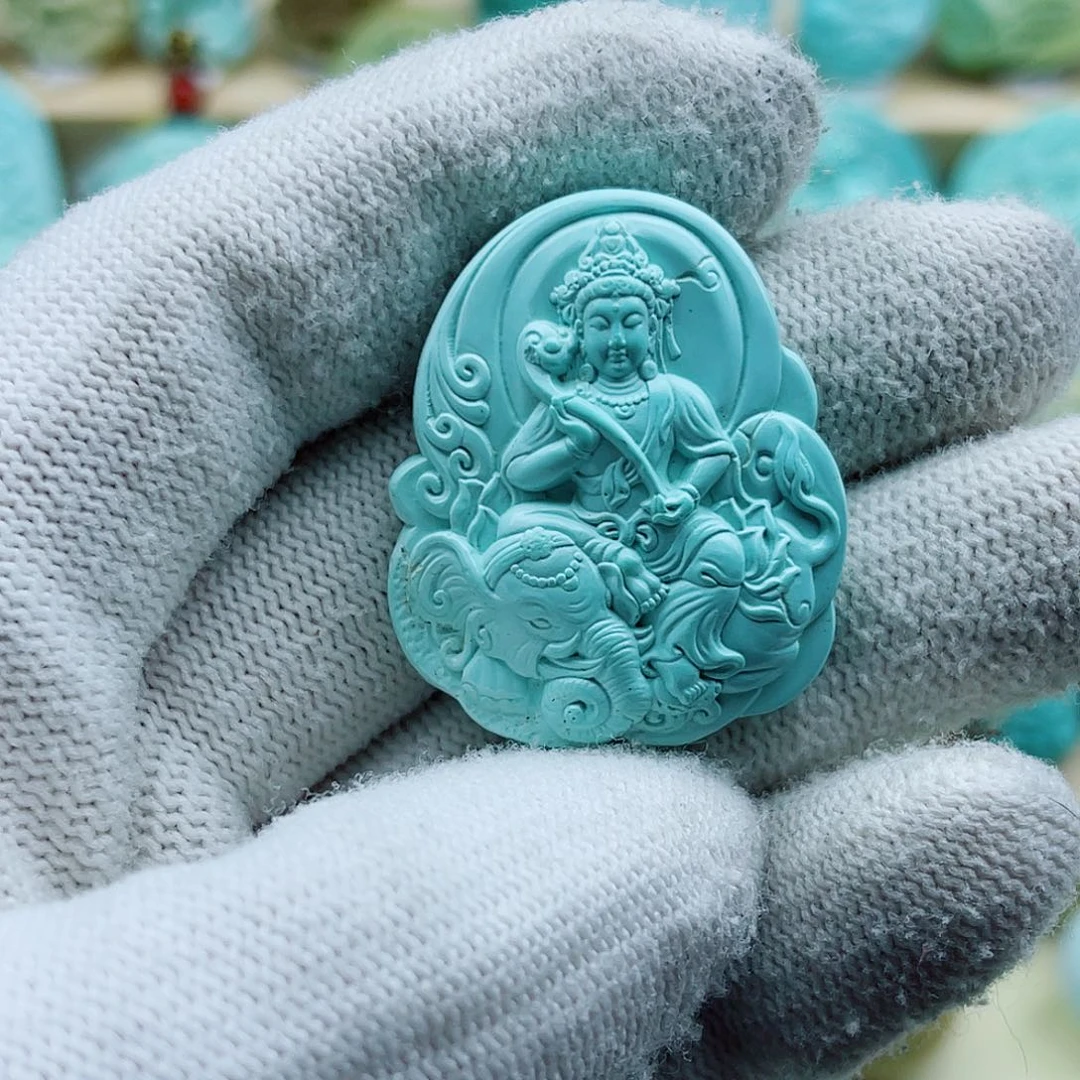 绿松石未镶嵌珠宝奇石