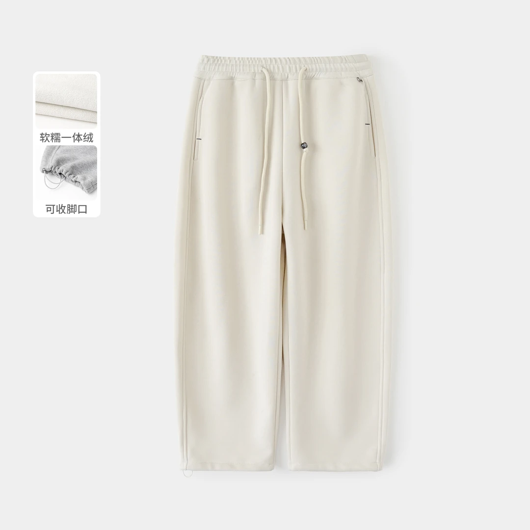 女童2025秋冬装新款长裤爆款儿童一体绒时尚中大童休闲裤DTD3014