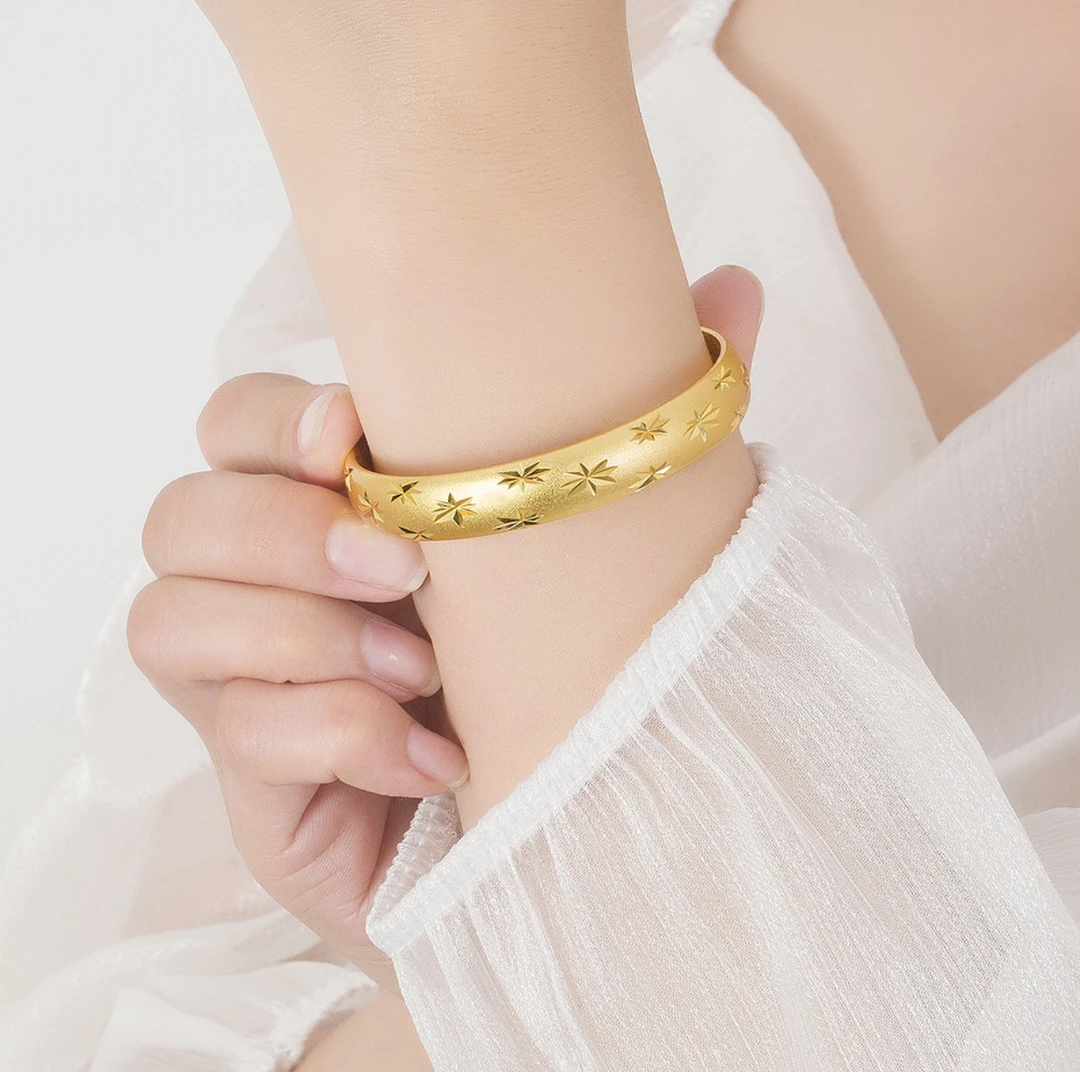 铜合金手镯 满天星手镯精工版 | 气质精美时尚