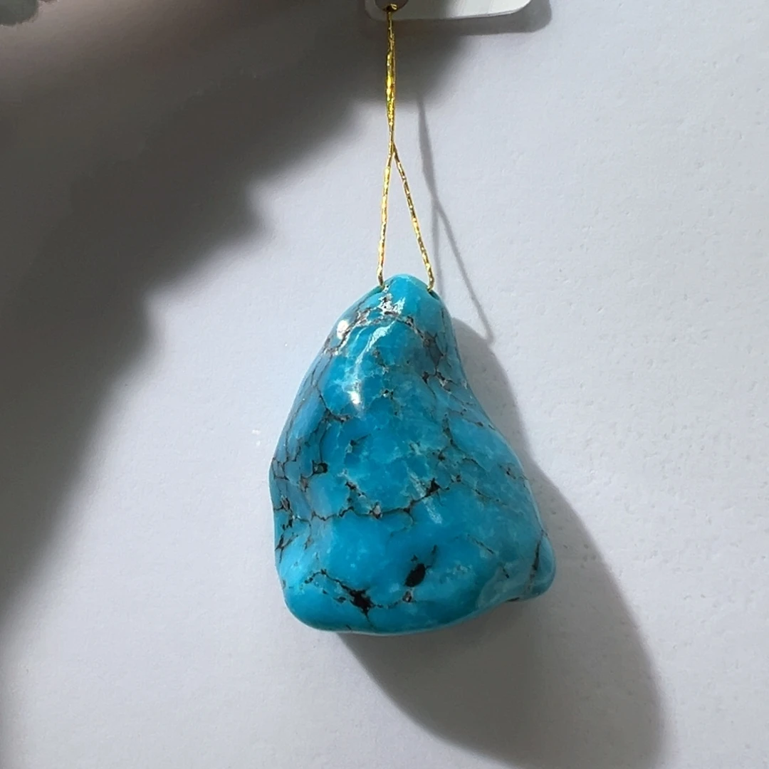 绿松石未镶嵌挂件