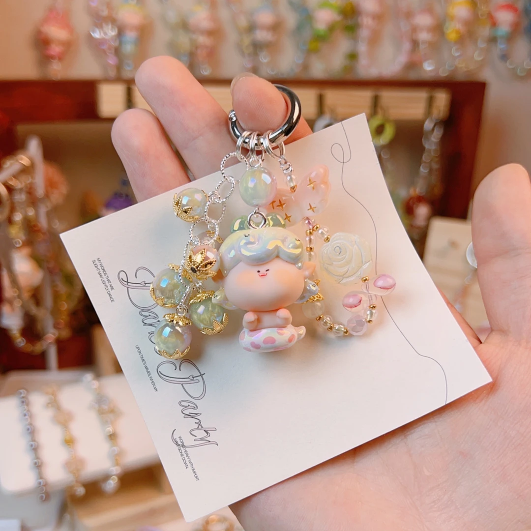 小甜熊手作·阿玛莉莉丝小蛇·2/20手机链包挂可爱仙女风轻奢高级感