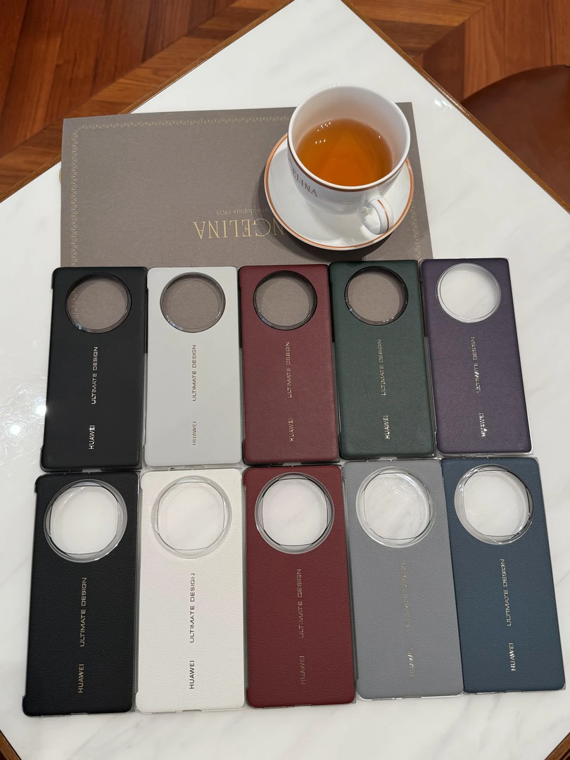 适用于华为Matex6/Matex5 时尚字母折叠手机壳 裸机质感单后壳