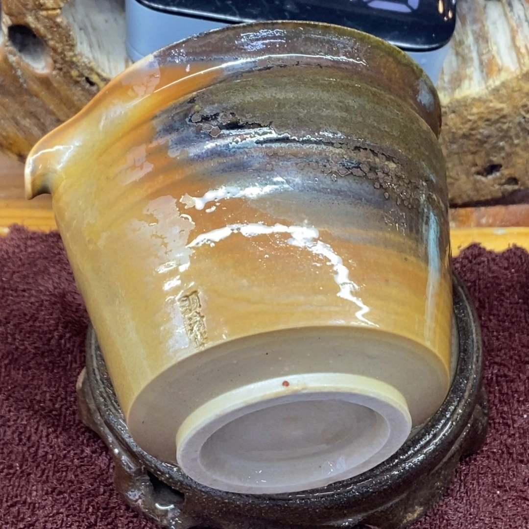 侯***飞陶园柴烧，精品高货322瑕