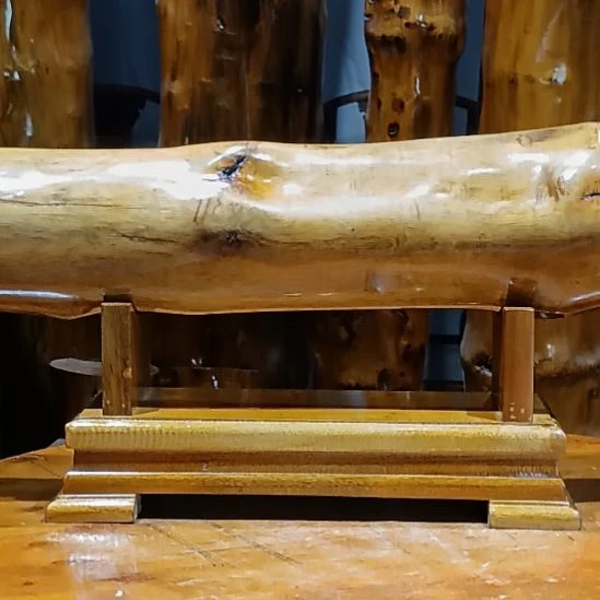 香榧木雅安小叶桢楠金丝楠木横财摆件