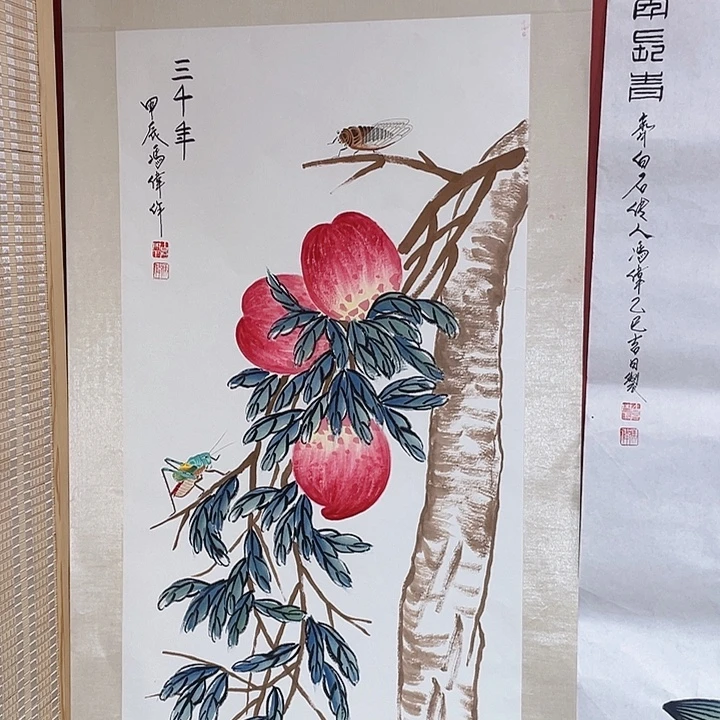 国画冯老师手绘作品