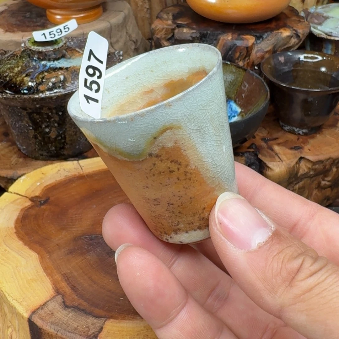 碟静*非遗传承老叶柴烧597