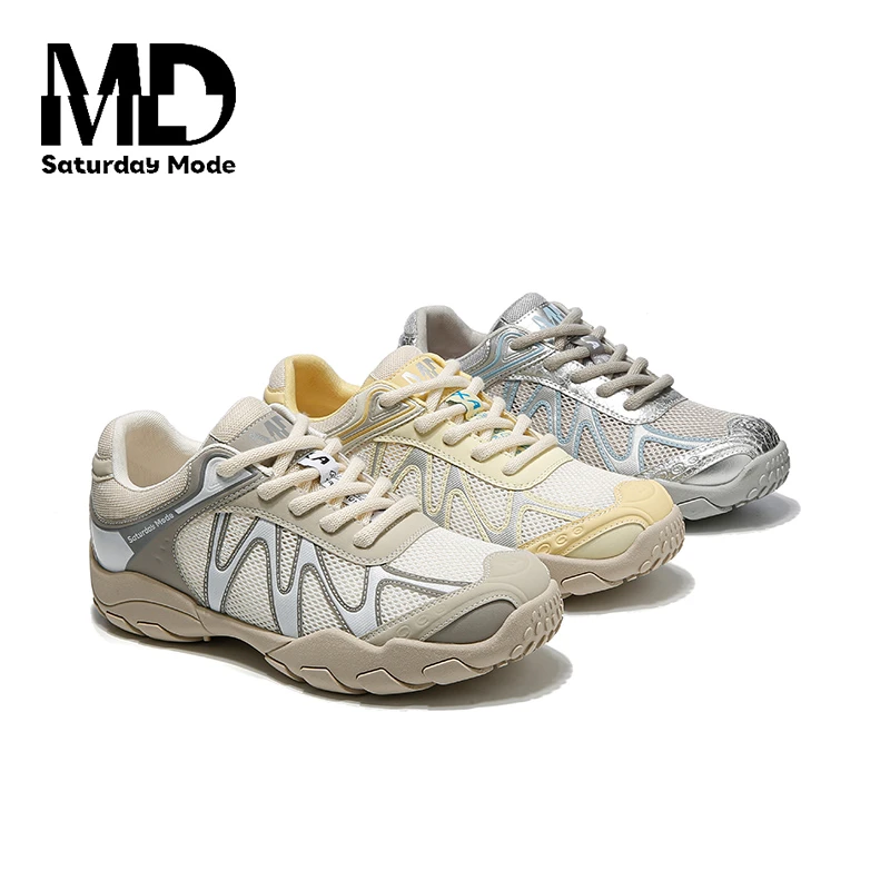 SATURDAYMODE【步履生香】网面透气阿甘鞋女2025夏季新款百搭/魏