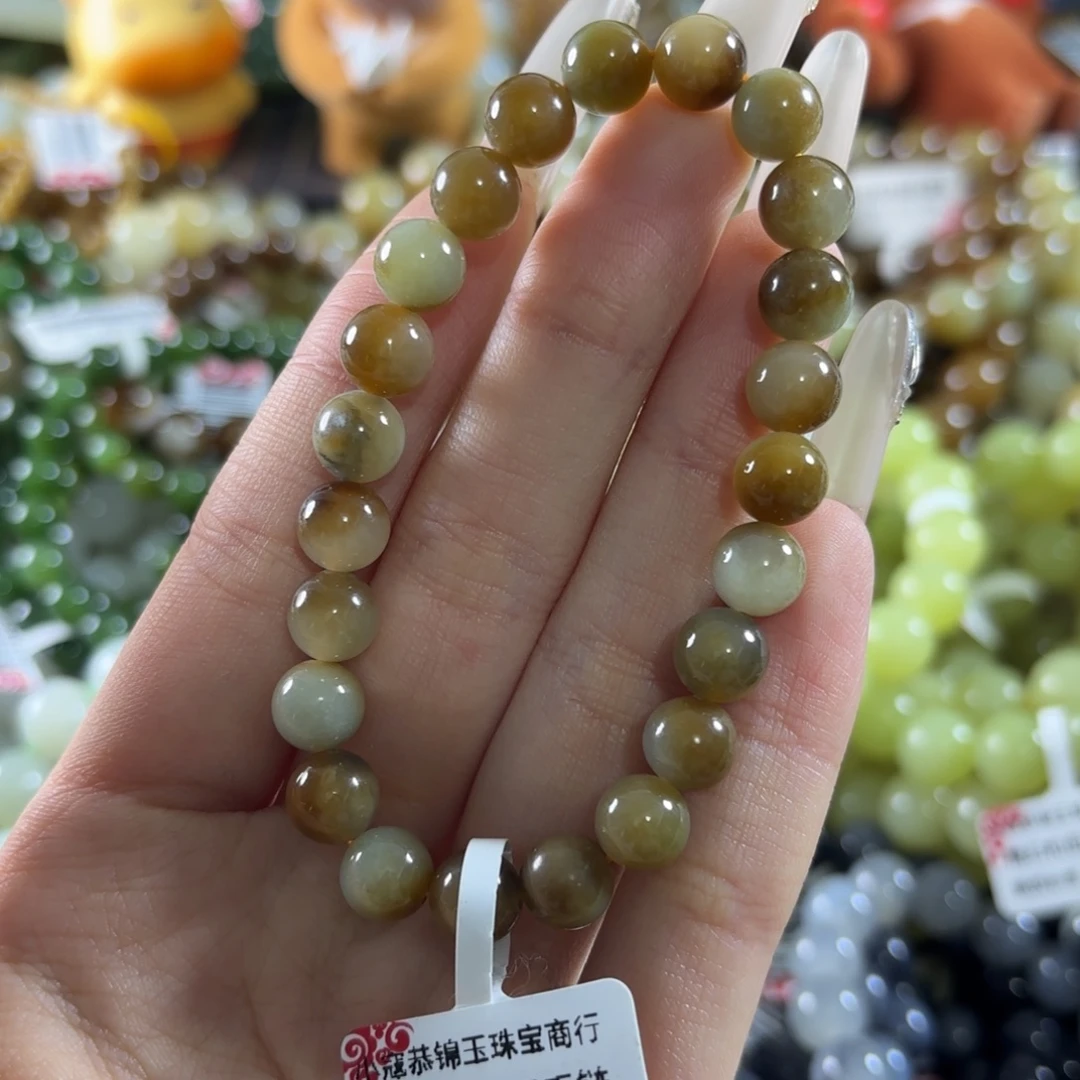 和田玉未镶嵌手链24