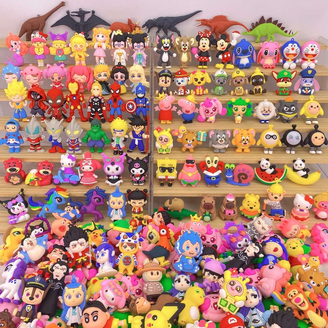 【大号4个随机装】卡通玩偶过家家儿童玩偶儿童礼物生日礼物挂件