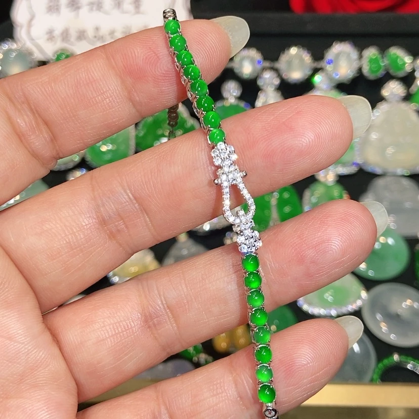 【闪购商品】未镶嵌手链翡翠天然翡翠