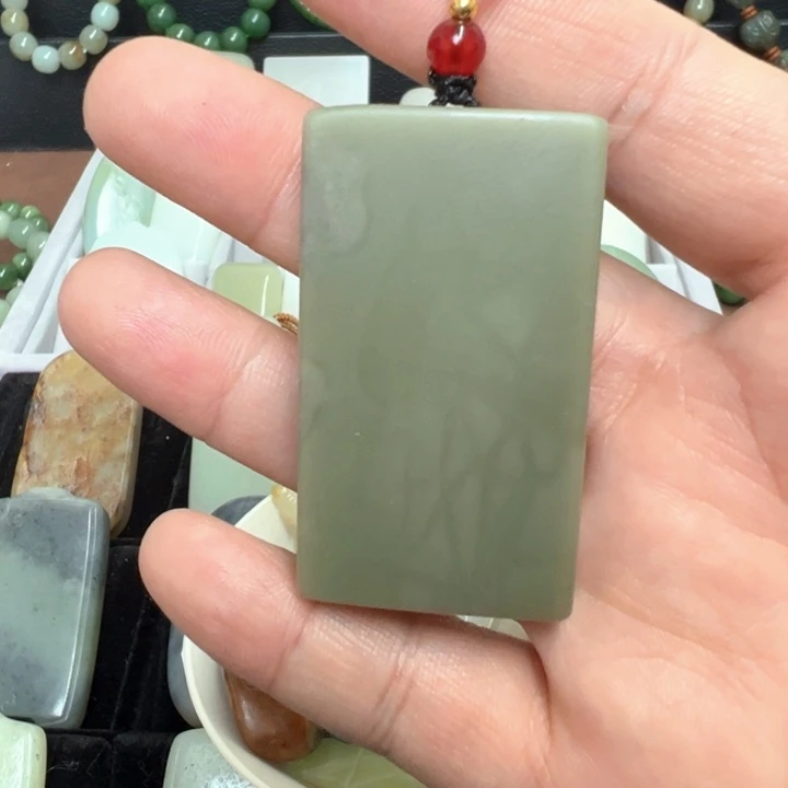 吊坠(不含链)未镶嵌和田玉
