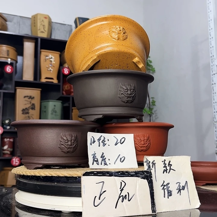 紫砂花盆盆友记紫砂花盆