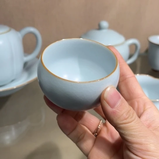 大宋名窑汝瓷茶具