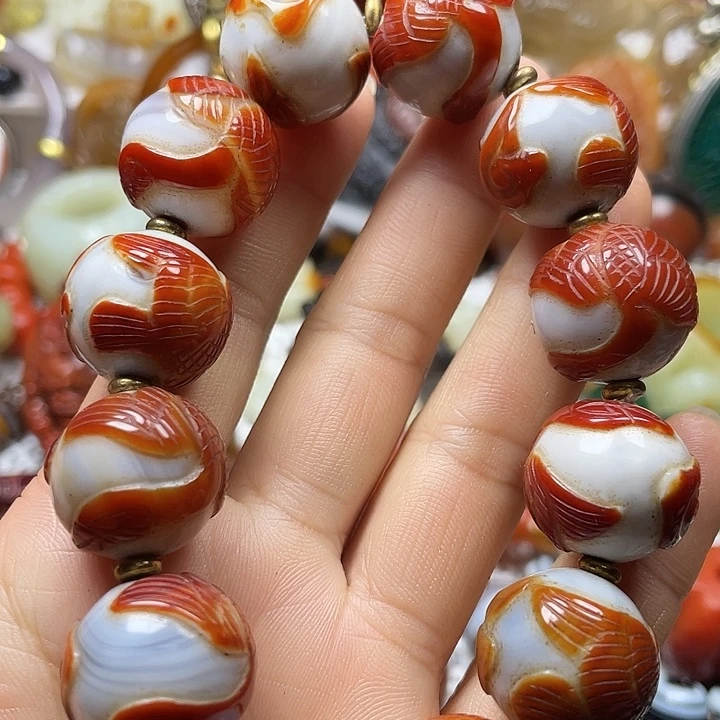 玛瑙/玉髓未镶嵌颈饰