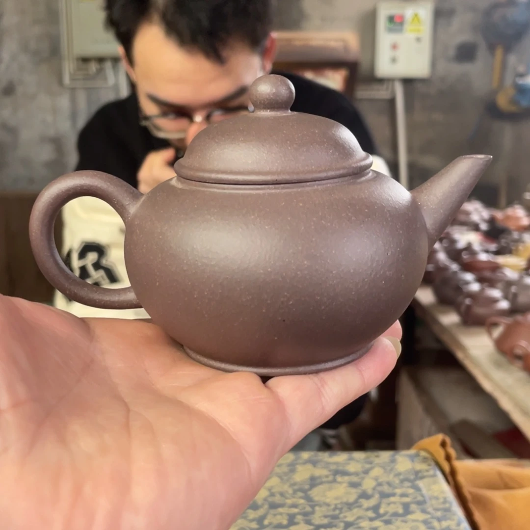 茶壶紫砂LD。 天青泥   水平。200CC