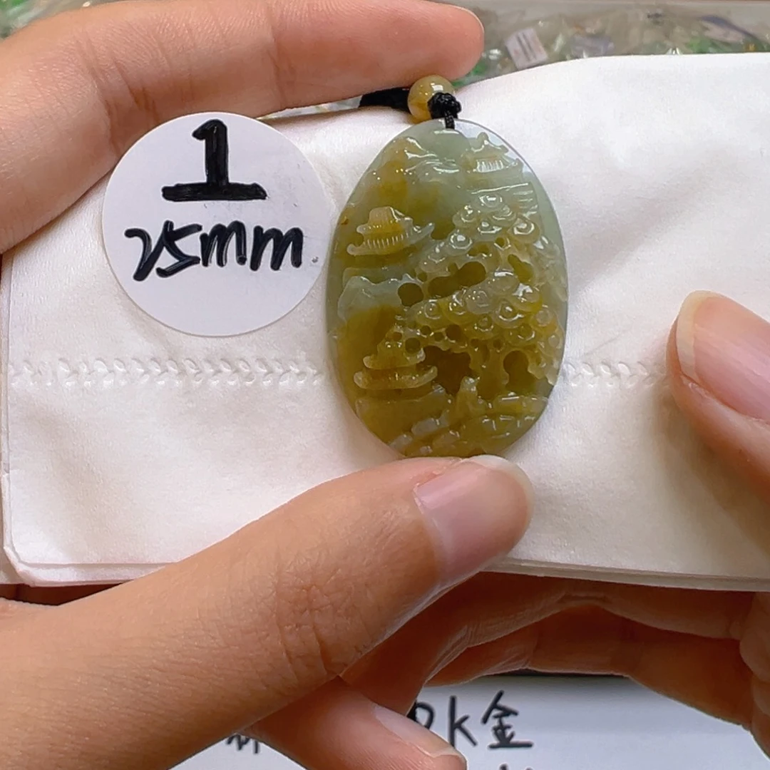 吊坠(不含链)未镶嵌翡翠