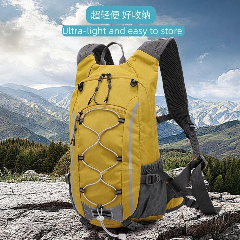 户外休闲尼龙登山包便携户外包轻便超轻徒步越野背包运动骑行包