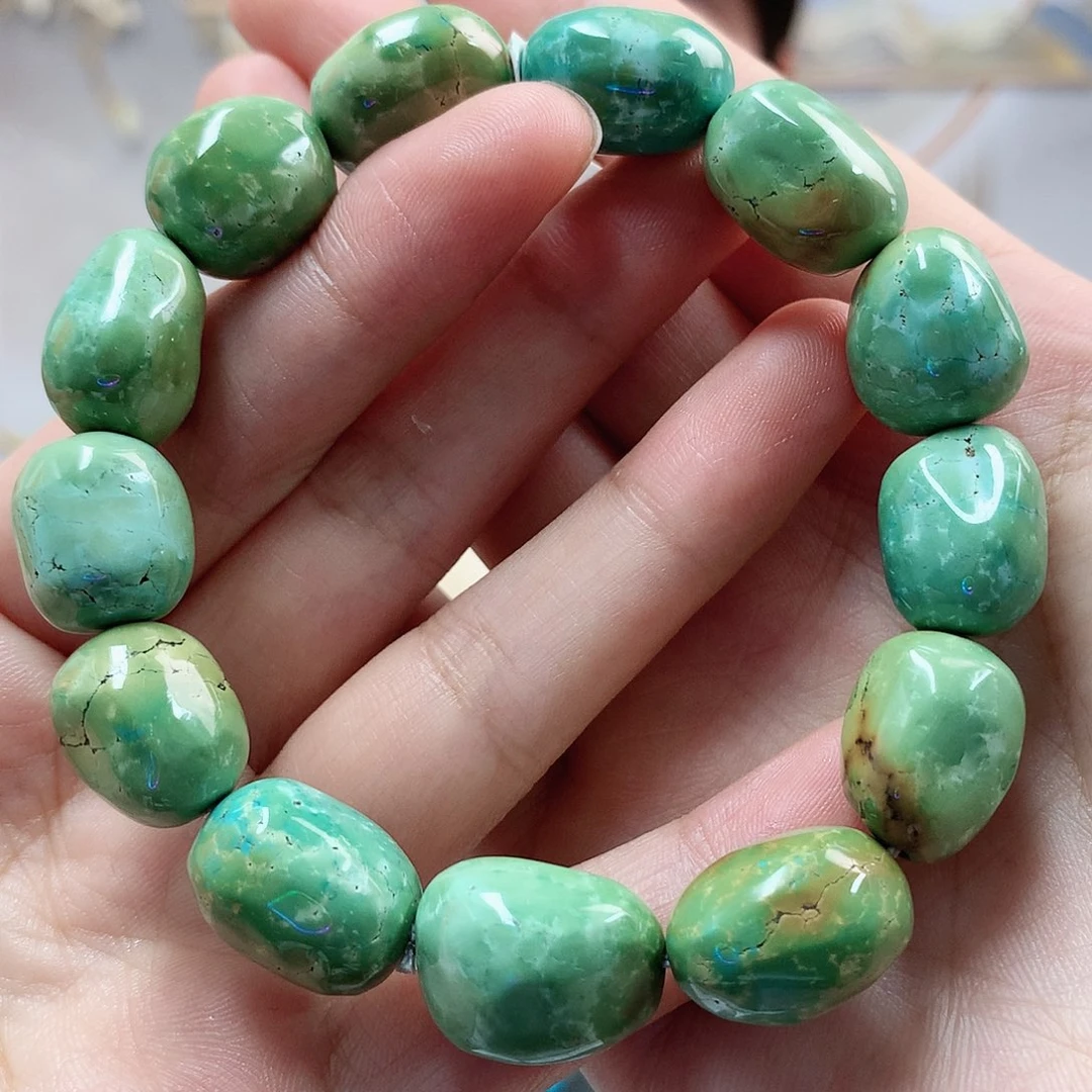 未镶嵌绿松石珠宝奇石心**福