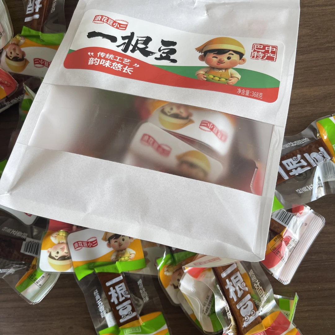 四川巴中特产1根豆办公室宿舍休闲零食吃了还想吃豆干食品368g