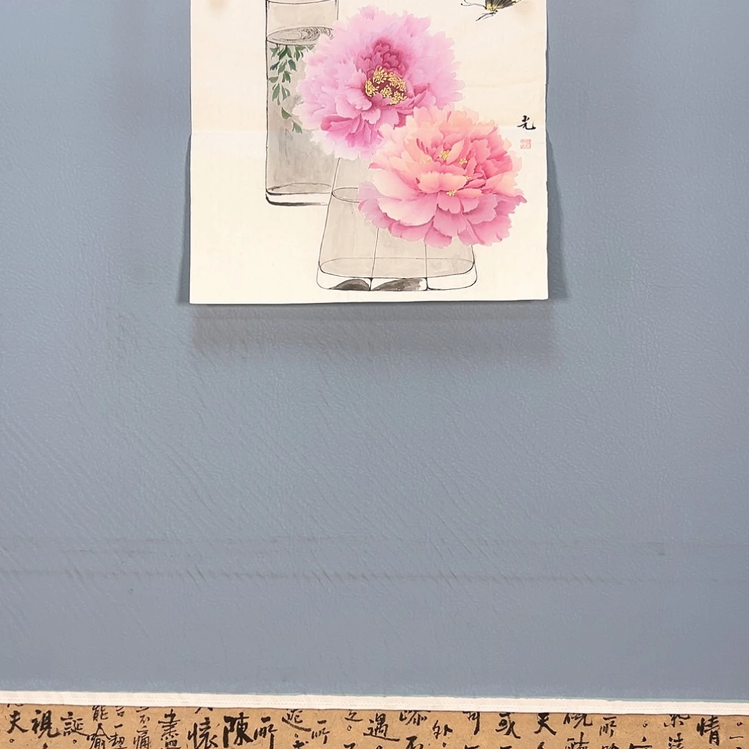 国画370 花鸟和蝴蝶都会出现