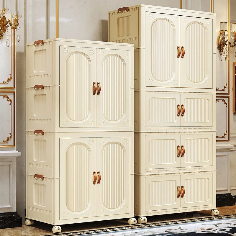 衣柜卧室家用家居整理收纳用品出租房必备神器收纳柜储物柜多层